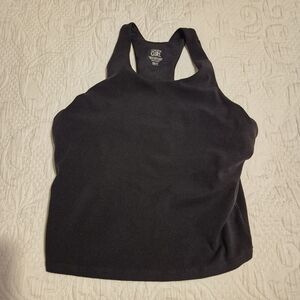 Athleta girls size XXL or 16 black Long Distance Bra, EUC or better